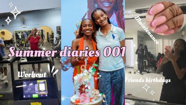 SUMMER DIARIES 001 ☀️💗 | My Summer Reset: Maintenance, Birthday Party & Gym Vlog 🏋️‍♀️🌸