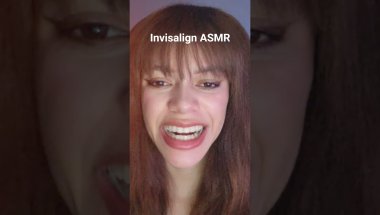 invisalign tooth tapping #asmr #asmrsleep #asmrsounds #toothtapping