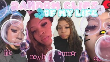 RANDOM CLIPS of my life 🫧 new hair, dog sitting, selfcare, life, etc, IM BACK!