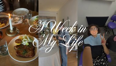A WEEK IN MY LIFE | busy working, I got invisalign & weekdays in edinburgh