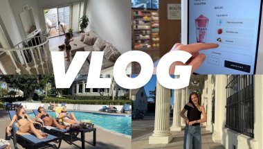 VLOG // пробую Hailey Bieber смузи // уборка квартиры // chill на бассейне //