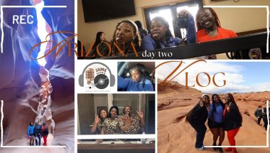 travel vlog : arizona day two, "jams with ji" car karaoke & antelope canyon tour ♡