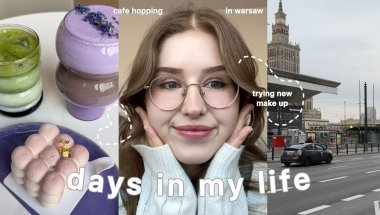 new make up style, cafe hopping in warsaw, chaotic online exam | days in my life