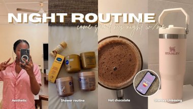MY REALISTIC NIGHT ROUTINE | South African youtuber 🤎