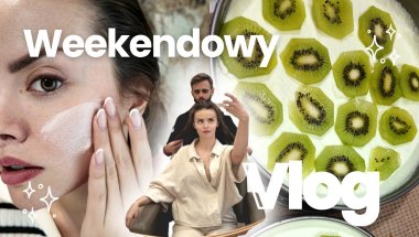 GLASS SKIN, włosy i… ciasto, które (NIE) wyszło? 😅 | Weekendowy vlog 🍓✨