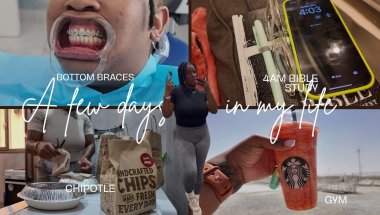 A Few Days in My Life 💅🏽| bottom braces, gym girl era, & shisha w/ friends #afewdaysinmylife