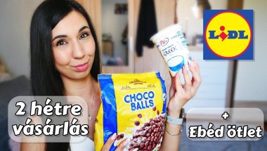 Júliusi második 2 hetes bevásárlásom a Lidl-ből / Ebéd ötlet 🛒