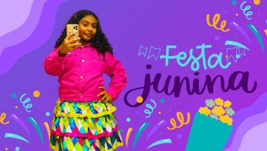 FIZ UMA FESTA JUNINA NA MINHA CASA  ! IMPERDÍVEL 💜✨🌽