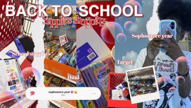 BACK TO SCHOOL SUPPLIES SHOPPING + HAUL 2025 | sophomore year || Nala Na’Taliyah