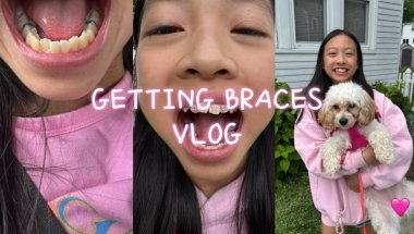 Getting braces for the first time… *vlog*