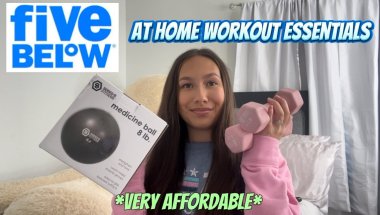 FIVE BELOW At Home Workout Essentials *AFFORDABLE*