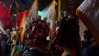 Hemis tsechu and Celebrating his holiness Dalai Lama’s birthday 🎈 #ladakhivloger