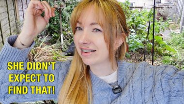 She Didn’t Expect To Find This In The Backyard!