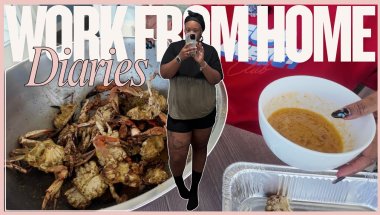 Slow Days Working from Home + Hubs Grilled Crabs