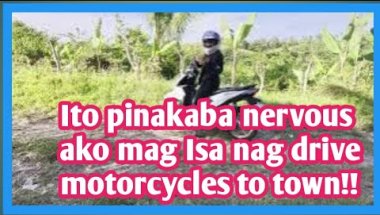 My Frist Drive Mag isa sa motor papuntang lungsod grave kaba!!!!