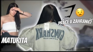Maturita, gymshark haul, řeším práci v zahraničí😗✨