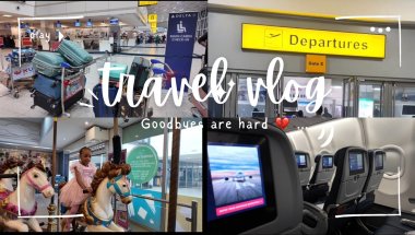 Leaving My Family Again.. Saying Goodbye & Travel Vlog