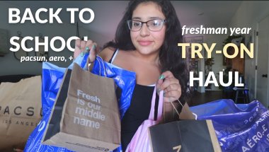 Back to school TRY-ON haul! |4 FRESHMAN YEAR