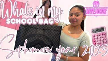 What's in my Back to School Bag? - Sophomore Year 2025
