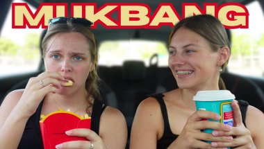 OUDE SPRAAKMEMO'S BELUISTEREN & PRATEN OVER RUZIES | MUKBANG (McDonalds)