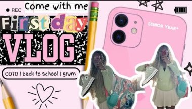 FIRST DAY OF SCHOOL GRWM | senior year* | Brya Life