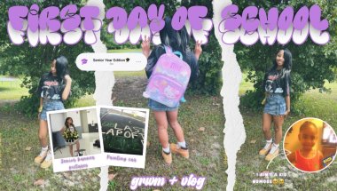 Last First Day of High School 2025 🎓| GRWM🎀, Senior Banner Pictures📸, Senior Sunrise 🌅 , ++more !