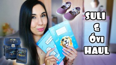 Beszereztünk mindent az első iskola kezdésre / Suli és Óvi Haul 🎒🤍