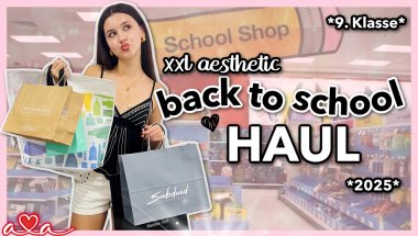 XXL BACK TO SCHOOL Shopping HAUL für die 9. Klasse!! 📓✏️ Alles Ava Teen Life