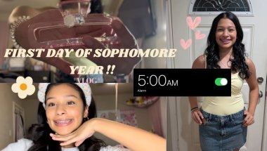 GRWM FOR THE FIRST DAY OF SOPHOMORE YEAR !!