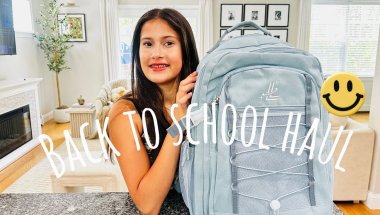 Back to school haul | Freshman high school what's in my backpack