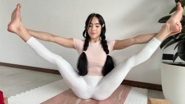 Morning yoga with you! 💕