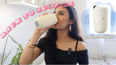 BACK TO SCHOOL Kaffeebecher von OTE home unboxen +austesten