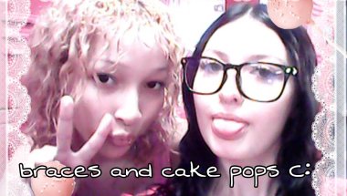 braces and cake pops