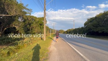 minha vida em jurerê, mudei o sorriso e pensando em fazer 42km