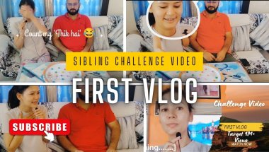 Sibling Challenge Video | 1st Vlog | Daily Vlog