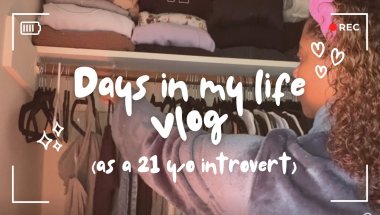 Introvert Diaries: Days in My Life at 21