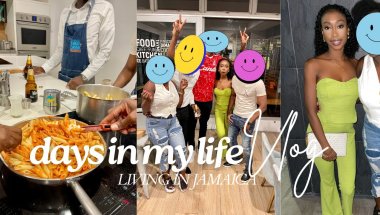 living in Jamaica vlog I I love comedy shows, day 4 with braces & JFD cooking class with friends