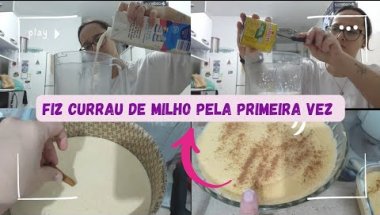 RECEITA DE CURRAU DE MILHO QUE FIZ - GRAZY DINIZ