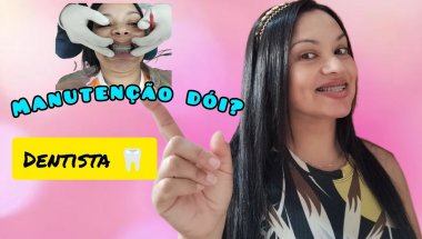 DIA DE DENTISTA 🦷 manutenção do aparelho | POLIANA BERNARDO 💫
