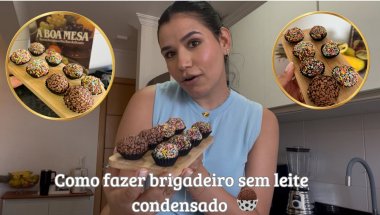 COMO FAZER BRIGADEIRO SEM LEITE CONDENÇADO / FICA PERFEITO ESSA RECEITA