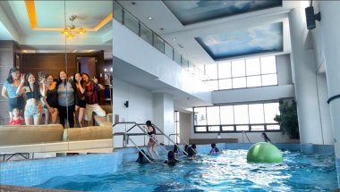 Day2 AT BSA TWIN TOWER IN ORTIGAS WITH MY FAMILY OUR BONDING thank you Babyloves 😍 #airbnb #everyone