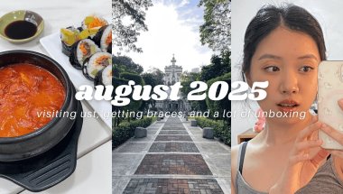 20s pov: august 2025 | online shopping galore(?), visiting ust, getting braces again