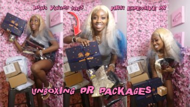 I GOT MY FIRST EXPENSIVE PR PACKAGE, the hustle is real keep posting your content !