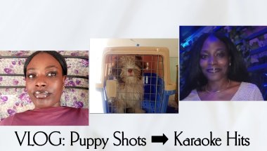 VLOG: Puppy’s Vaccination Day + Fun Karaoke Night Out 🎤