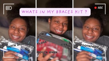 ✨Braces Starter Kit | Everything I Keep With Me ✨ #bracesjourney