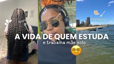 Como está sendo a vida de quem estuda e trabalha em casa 🏡 SENDO MÃE SOLTEIRA 😮‍💨❤️
