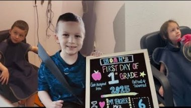 Kids Dental Visit + School Shopping & Noah Starts 1st Grade