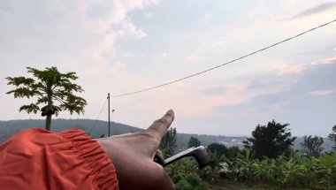 Going Back Home From Nature Walk In Rwanda 9-10-25