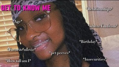 Get to know me🎀| Who am I👀