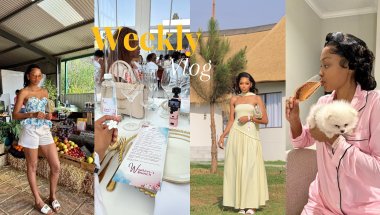 #vlog : Portia M Event| Pyjama Party| Farmers Market| Padel #southafricanyoutuber #roadto20k